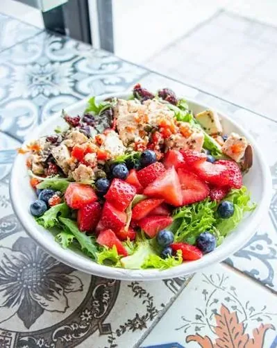 Vibrant assortment of antioxidant berries, fruits, and seeds